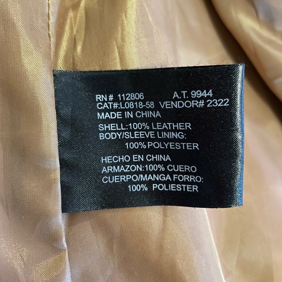 Vintage Lew Magram Leather Jacket - Picture 2 of 3